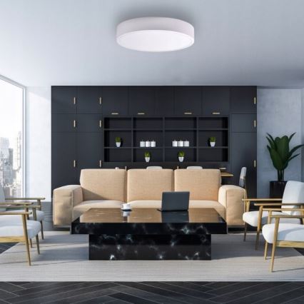 Laelamp liikumis- ja hämarussensoriga CLEO 5xE27/24W/230V, läbimõõt 60 cm, valge