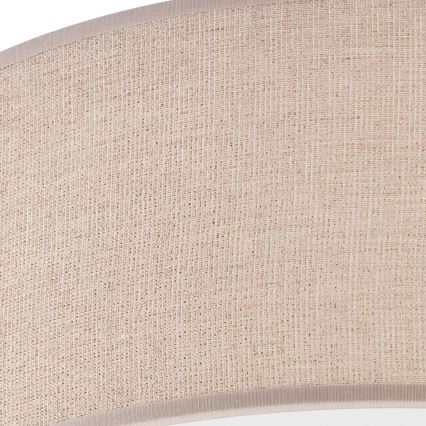 Laevalgusti MONTE 1xE27/60W/230V d. 35 cm pruun