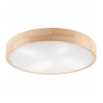 Laevalgusti NATURAL 4xE27/60W/230V ø 57,5 cm mänd