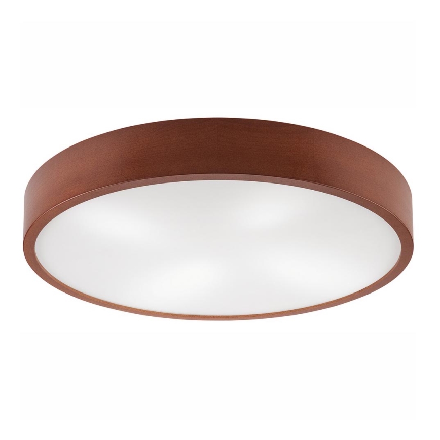 Laevalgusti NATURAL 4xE27/60W/230V ø 57,5 cm mänd/pruun