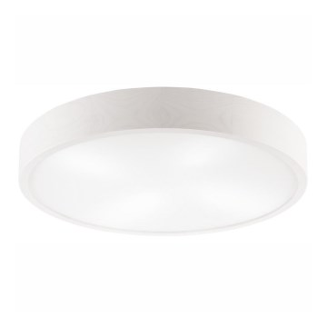 Laevalgusti NATURAL 4xE27/60W/230V ø 57 cm valge/mänd