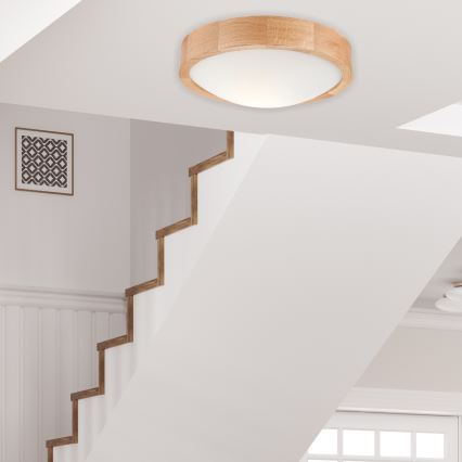 Laevalgusti OAK SLIM 1xE27/60W/230V tamm ? 27 cm