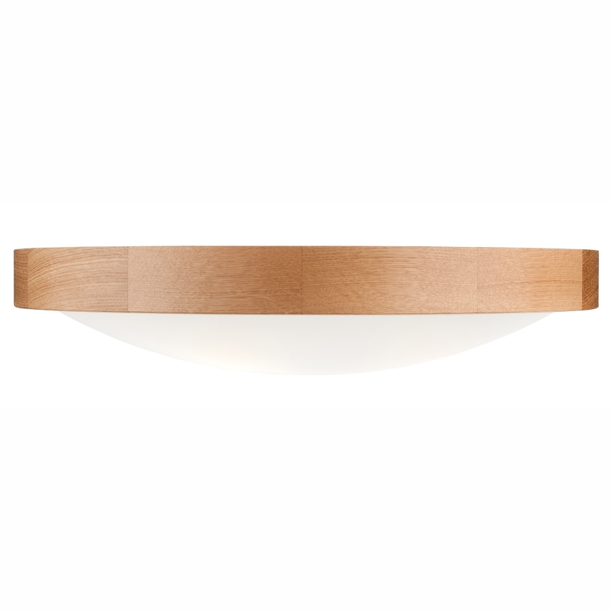 Laevalgusti OAK SLIM 3×E27/60W/230V Tamm ø 47 cm