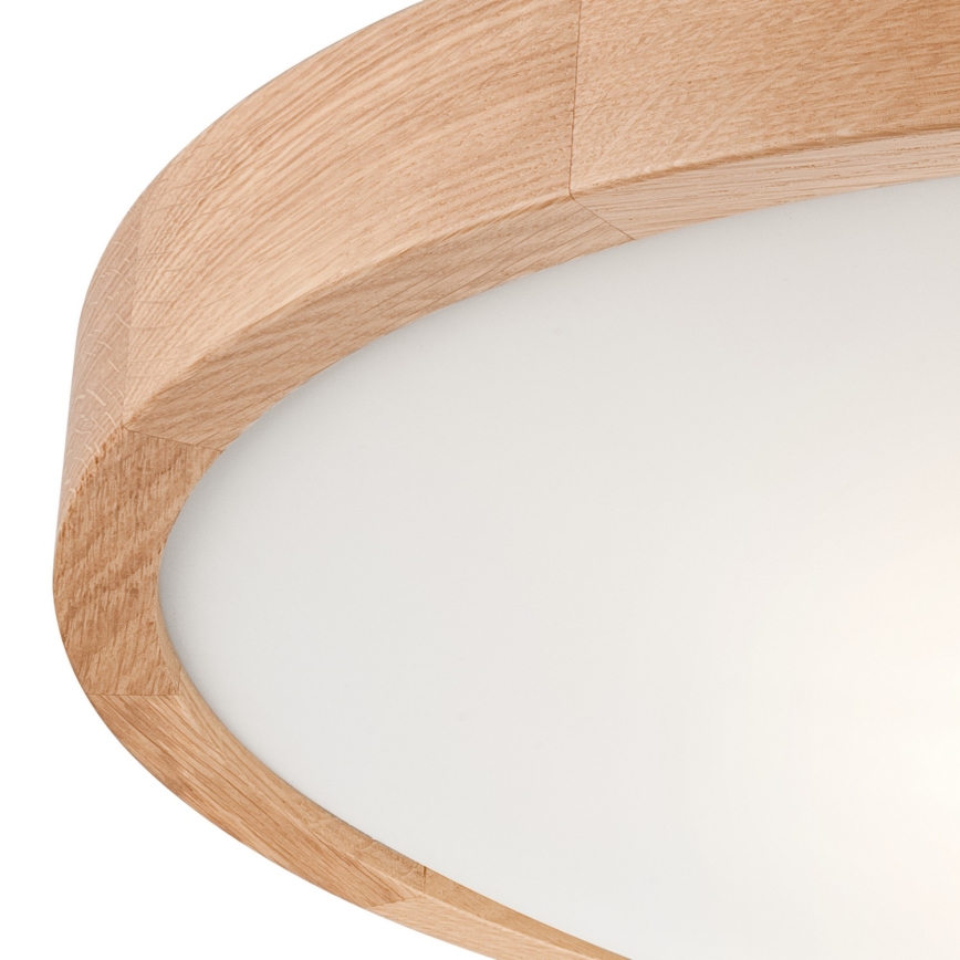 Laevalgusti OAK SLIM 3×E27/60W/230V Tamm ø 47 cm