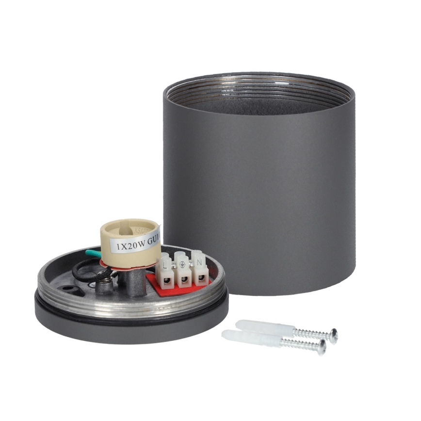Laevalgusti õue QUAZAR 1xGU10/20W/230V IP44