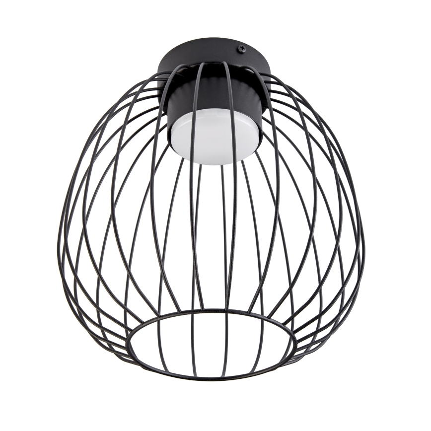 Laevalgusti OVELLA 1xGX53/10W/230V Ø 25 cm, must