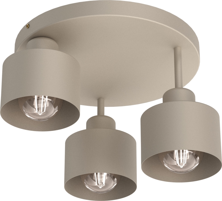 Laevalgusti PARKLA 3xE27/15W/230V beež