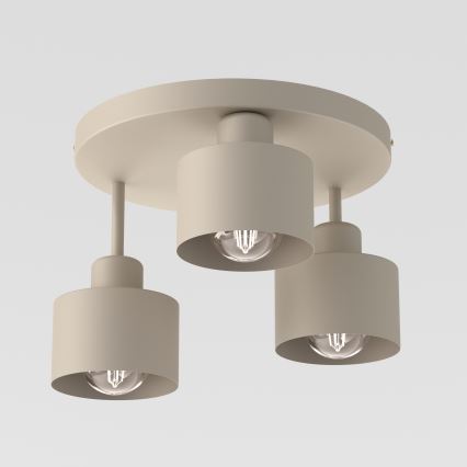 Laevalgusti PARKLA 3xE27/15W/230V beež