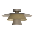 Laevalgusti PLATO 1xE27/15W/230V Ø 32 cm beež/kuldne
