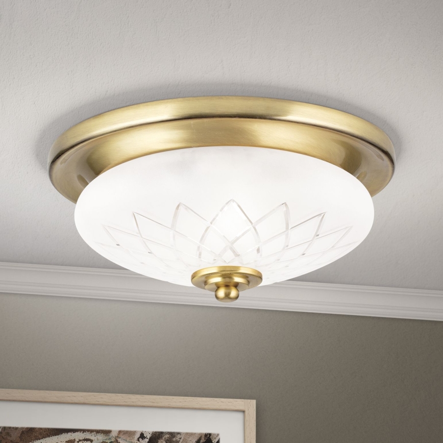 Laevalgusti PORTO 1xE27/40W/230V d. 26 cm kuldne