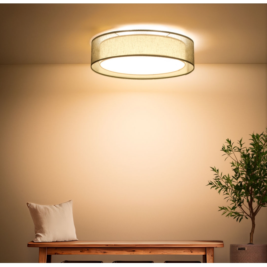 Laevalgusti PURO 2xE27/40W/230V, läbimõõt 50 cm, roheline