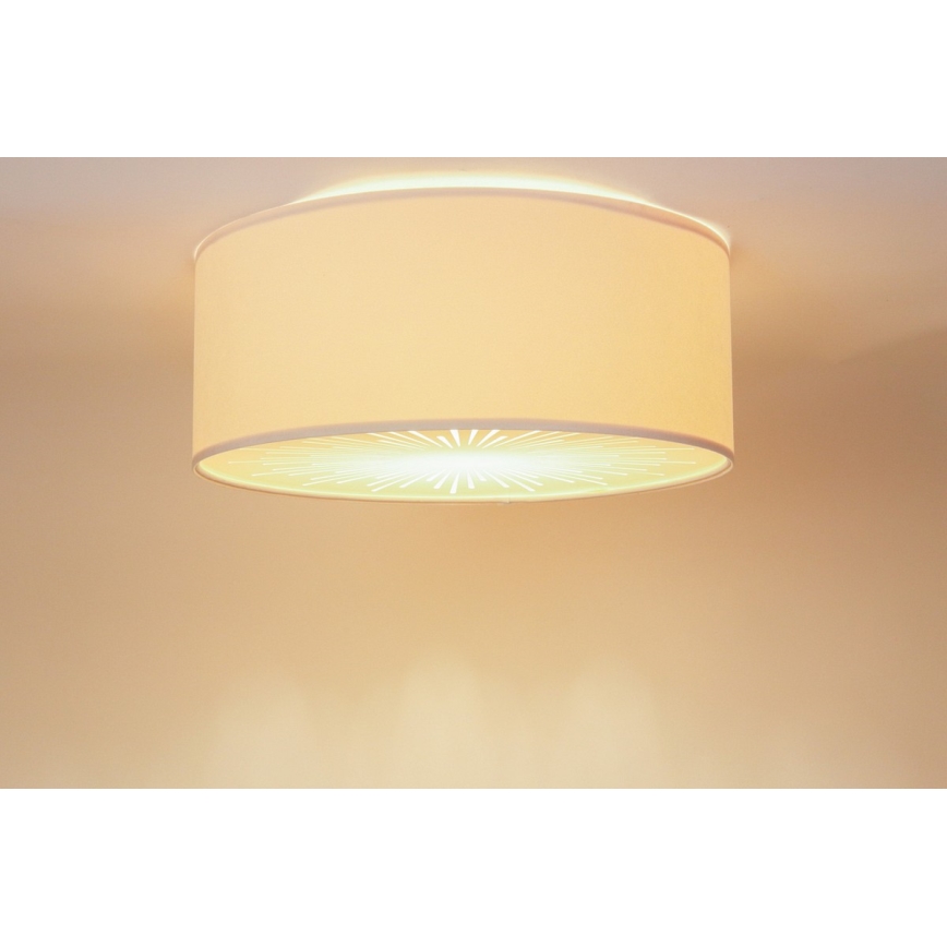 Laevalgusti RAYS 2xE27/60W/230V d. 60 cm beež