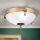 Laevalgusti ROCCA 2xE27/60W/230V d. 31 cm pronks/valge