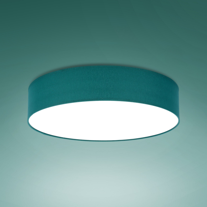 Laevalgusti RONDO 4xE27/15W/230V d. 61 cm türkiis