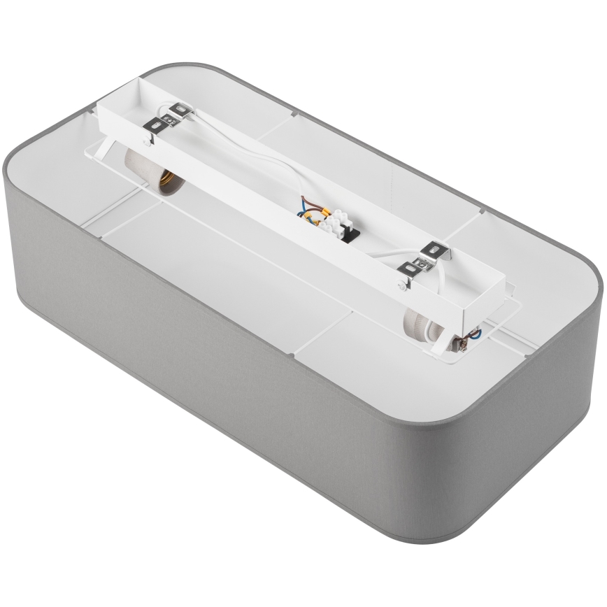 Laevalgusti SIRJA SQUARE 2xE27/15W/230V hall