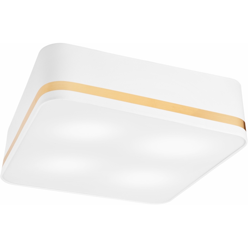 Laevalgusti SIRJA SQUARE 4xE27/60W/230V 45x45 cm valge