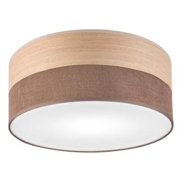 Laevalgusti SIRJA WOOD 1xE27/15W/230V d. 35 cm pruun/tamm