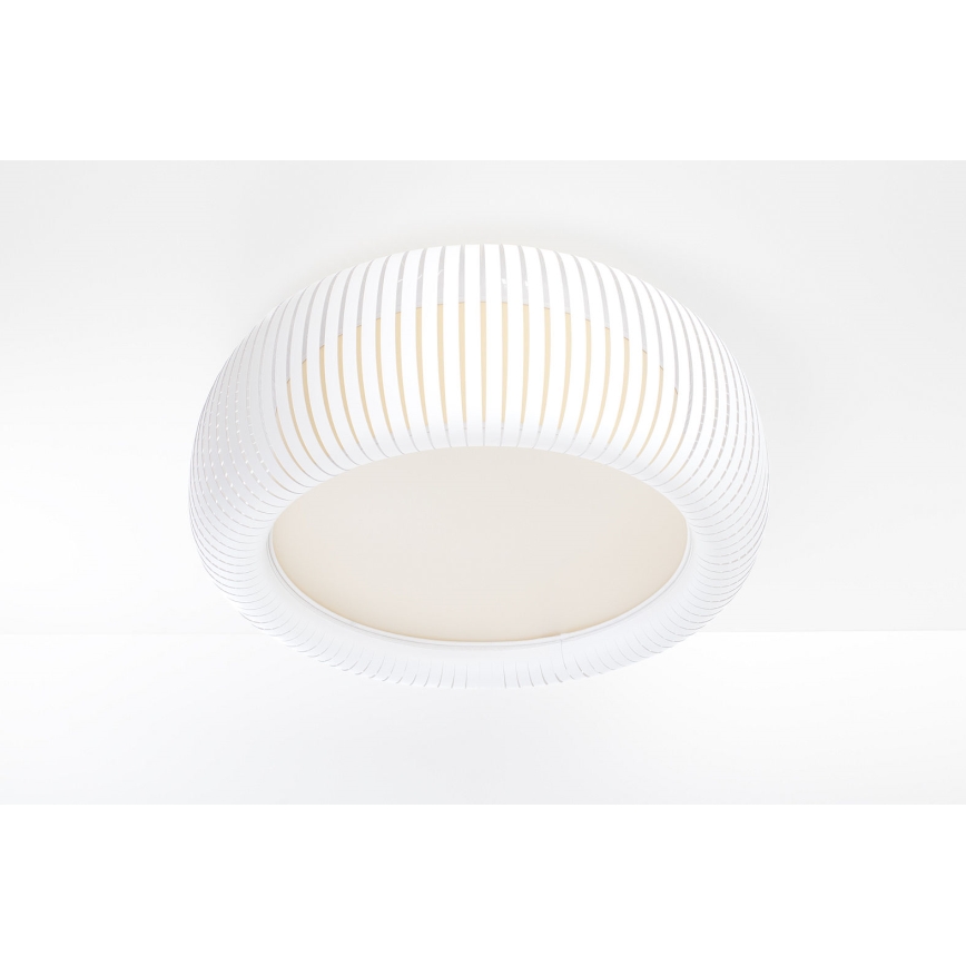 Laevalgusti STRIPES 2xE27/40W/230V läbimõõt 55 cm valge/kreemjas