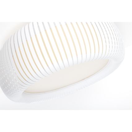 Laevalgusti STRIPES 2xE27/40W/230V läbimõõt 55 cm valge/kreemjas