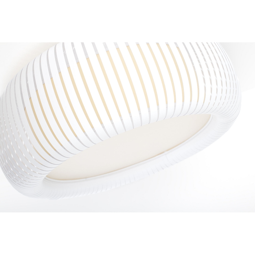 Laevalgusti STRIPES 2xE27/40W/230V läbimõõt 55 cm valge/kreemjas