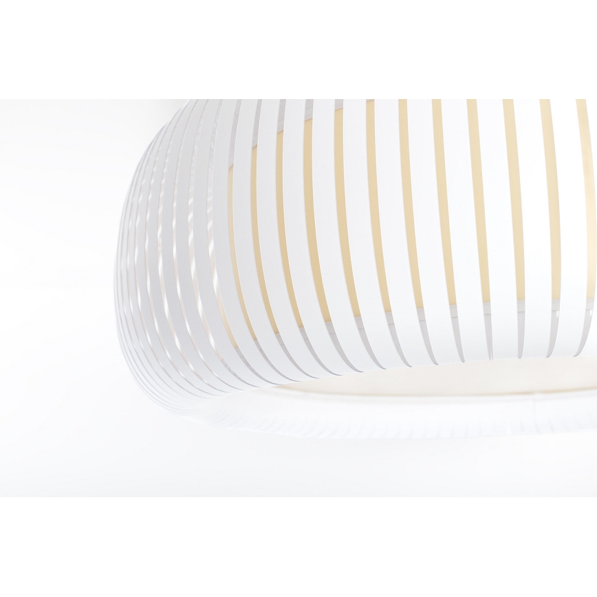 Laevalgusti STRIPES 2xE27/40W/230V läbimõõt 55 cm valge/kreemjas