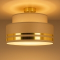 Laevalgusti TAMI 1xE27/60W/230V pruun/kuldne