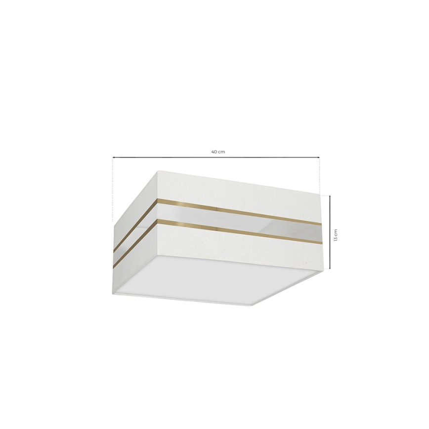 Laevalgusti ULTIMO 2xE27/60W/230V valge