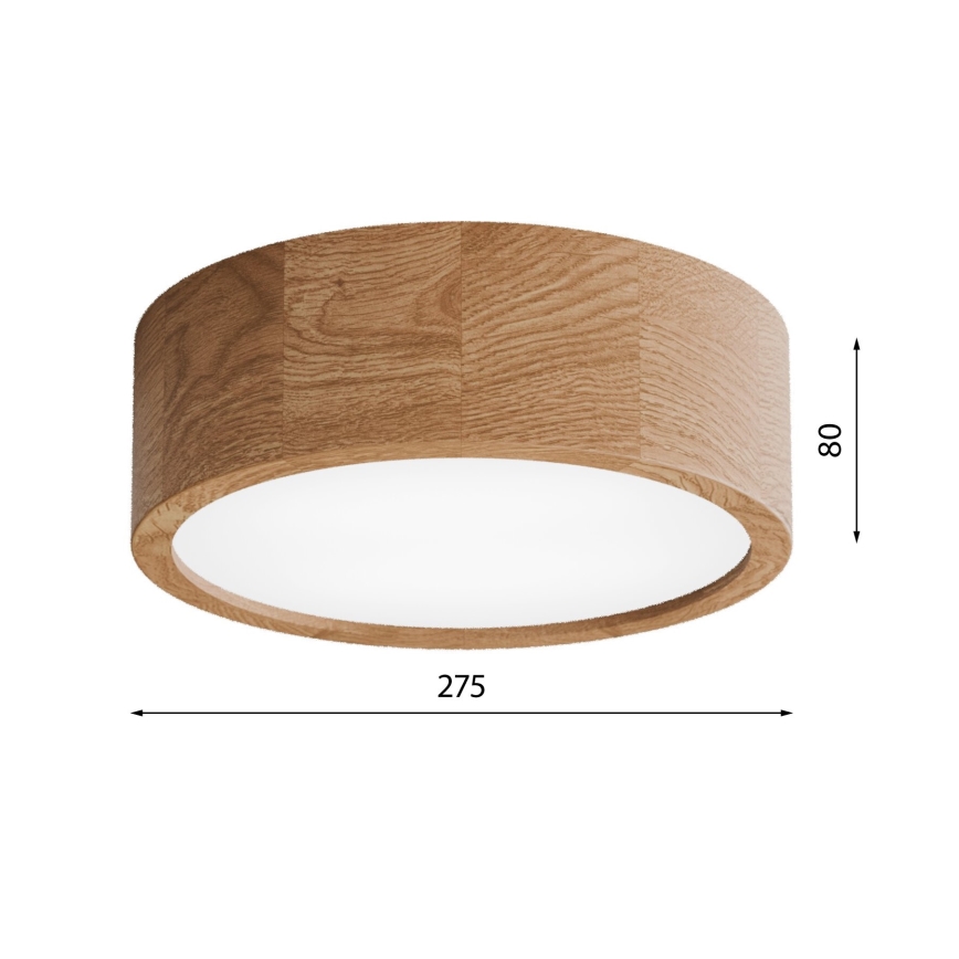 Laevalgusti vannituppa CLEO 2xE27/24W/230V IP54 d. 27,5 cm tamm