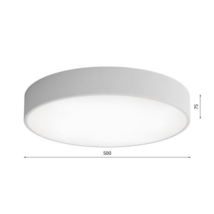 Laevalgusti vannituppa CLEO 4xE27/24W/230V d. 50 cm hall IP54