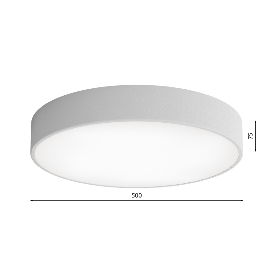 Laevalgusti vannituppa CLEO 4xE27/24W/230V d. 50 cm hall IP54