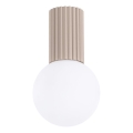 Laevalgusti vannituppa HALO 1xG9/8W/230V d. 12 cm IP44 beež