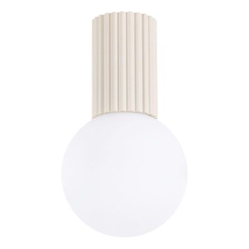 Laevalgusti vannituppa HALO 1xG9/8W/230V d. 12 cm IP44 kreemikas