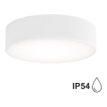 Laevalgusti vannituppa koos anduriga CLEO 2xE27/24W/230V d. 30 cm valge IP54