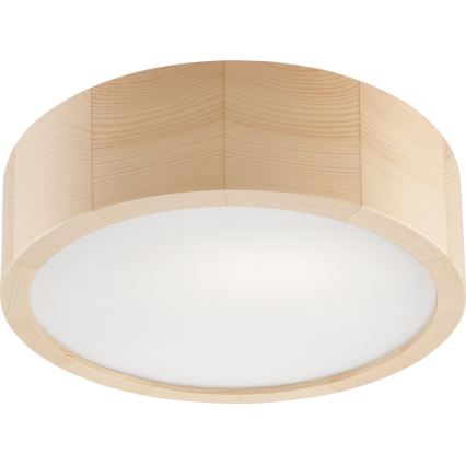 Laevalgusti vannituppa NATURAL 2xE27/15W/230V IP54 mänd ø 27 cm - FSC sertifitseeritud
