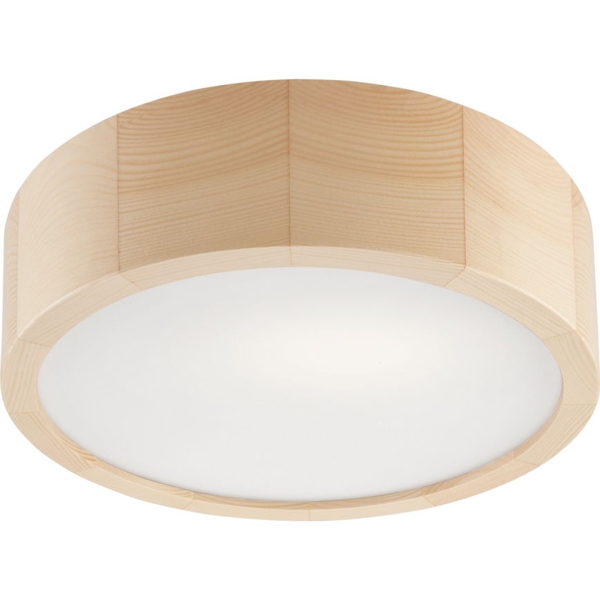 Laevalgusti vannituppa NATURAL 2xE27/15W/230V IP54 mänd ø 27 cm - FSC sertifitseeritud