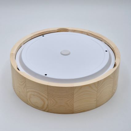 Laevalgusti vannituppa NATURAL 2xE27/15W/230V IP54 mänd ø 27 cm - FSC sertifitseeritud