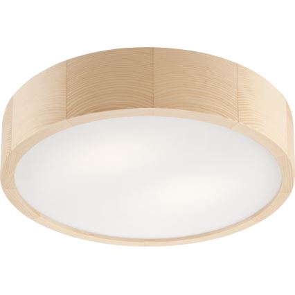 Laevalgusti vannituppa NATURAL 3xE27/15W/230V IP54 mänd ø 37 cm - FSC sertifitseeritud
