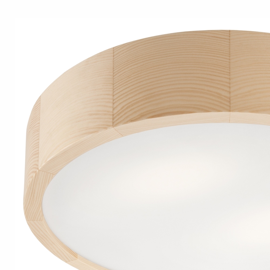 Laevalgusti vannituppa NATURAL 3xE27/15W/230V IP54 mänd ø 37 cm - FSC sertifitseeritud