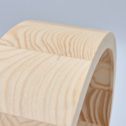 Laevalgusti vannituppa NATURAL 3xE27/15W/230V IP54 mänd ø 37 cm - FSC sertifitseeritud