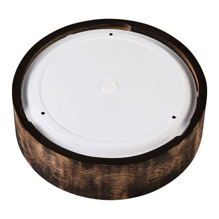 Laevalgusti vannituppa OAK SMOKY 2xE27/15W/230V IP54 ø 27,5 cm tamm/pruun