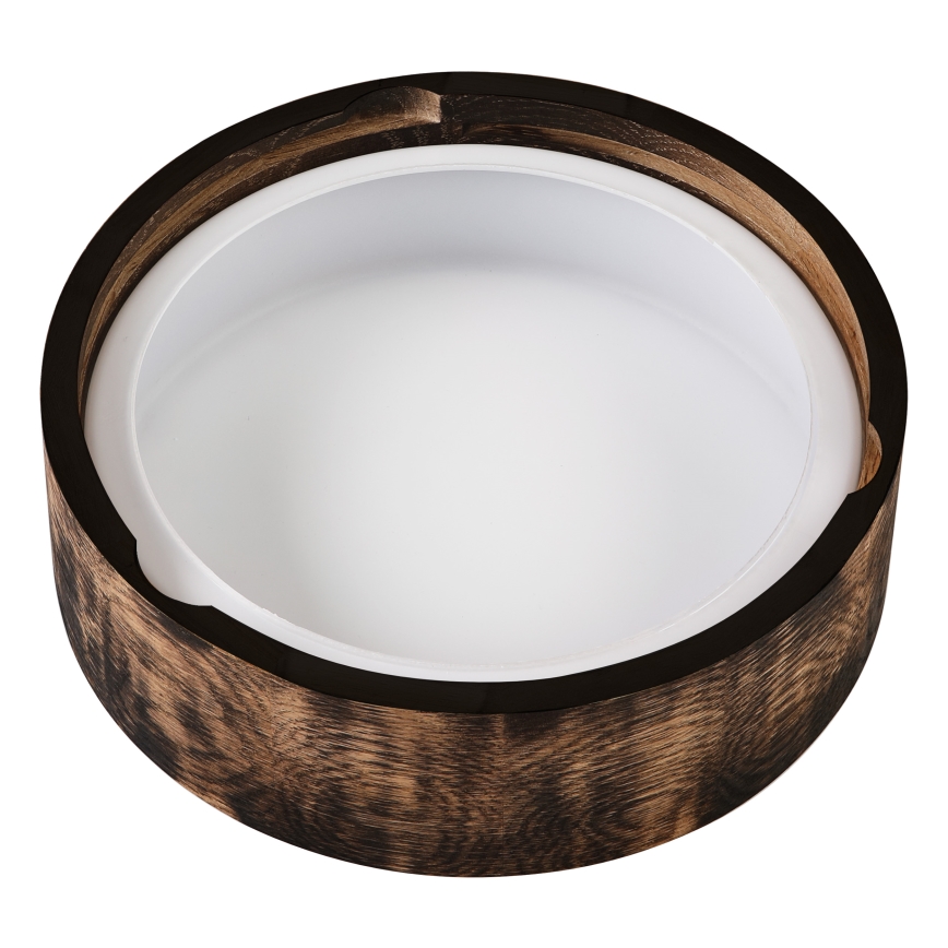 Laevalgusti vannituppa OAK SMOKY 2xE27/15W/230V IP54 ø 27,5 cm tamm/pruun