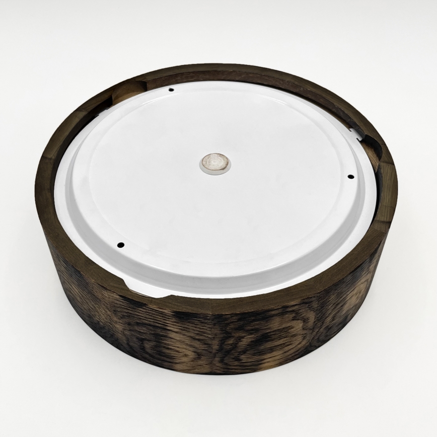 Laevalgusti vannituppa OAK SMOKY 2xE27/15W/230V IP54 ø 27,5 cm tamm/pruun