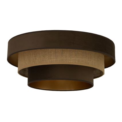 Laevalgusti WENTA 1xE27/60W/230V läbimõõt 50 cm pruun/juut