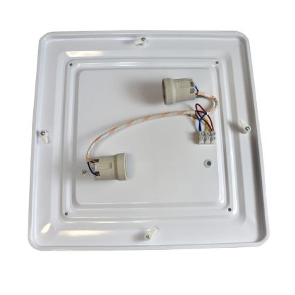 Laevalgusti WILTON 2xE27/60W/230V 37,5x37,5 cm must