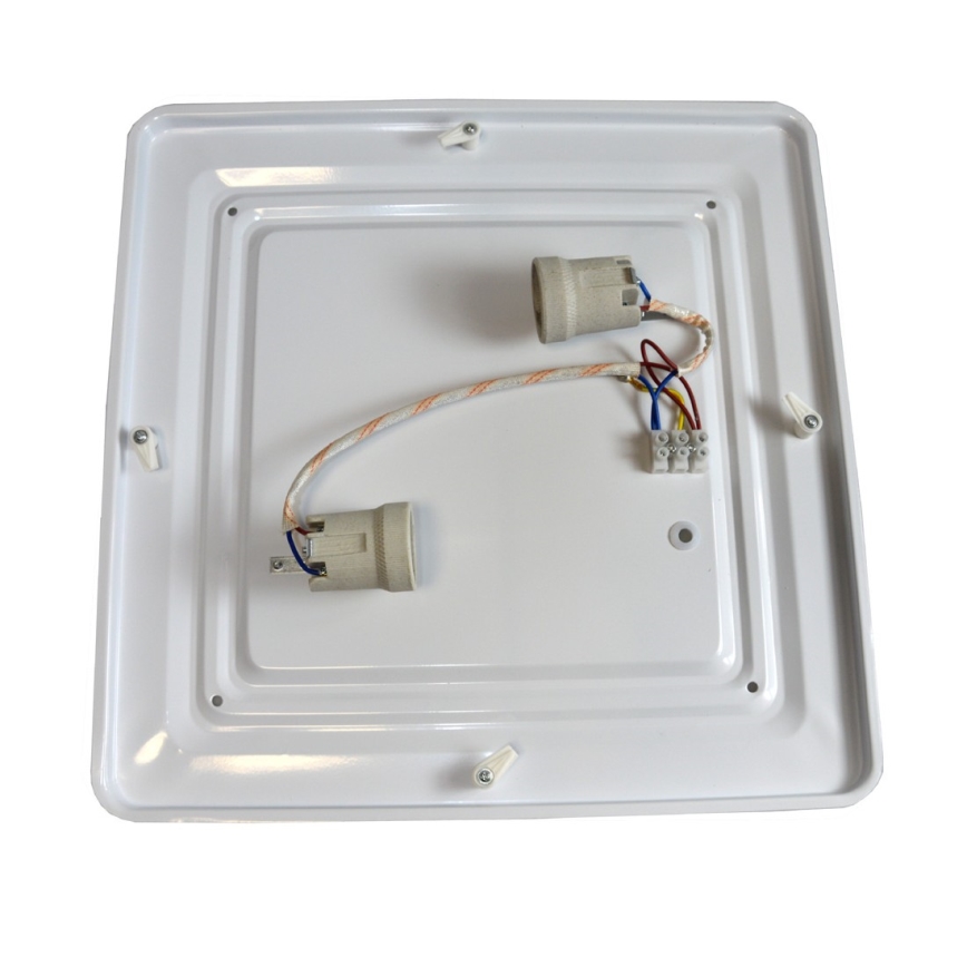 Laevalgusti WILTON 2xE27/60W/230V 37,5x37,5 cm must