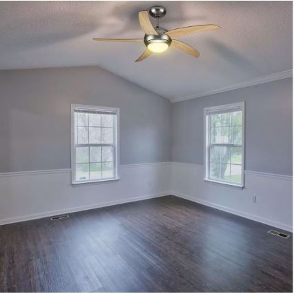 Laeventilaator 2xE27/20W/230V d. 132 cm + kaugjuhtimispult