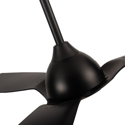 Laeventilaator vannituppa d. 132 cm IP44 must + pult