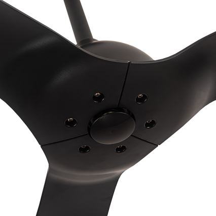 Laeventilaator vannituppa d. 132 cm IP44 must + pult