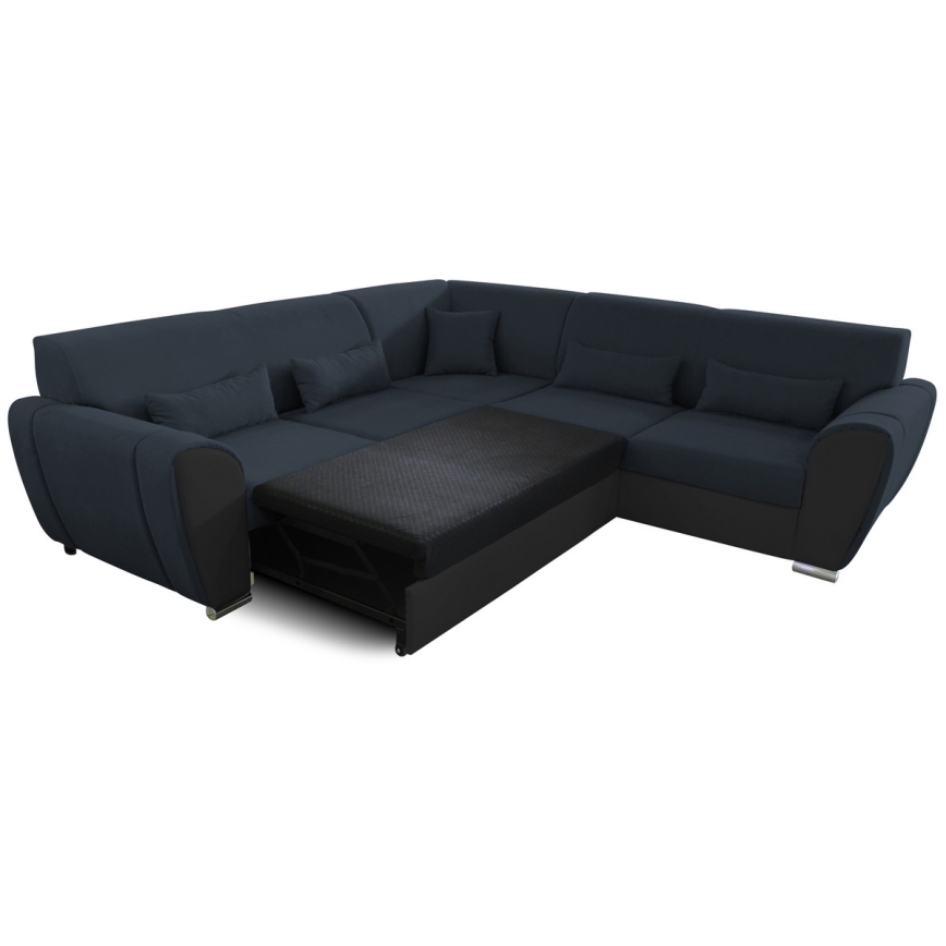 Lahtikäiv parempoolne L-kujuline nurgadiivan VISEU hoiuruumiga, antratsiit/must