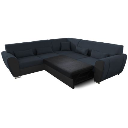 Lahtikäiv L-kujuline nurgadiivan hoiuruumiga VISEU vasakpoolne antratsiit/must